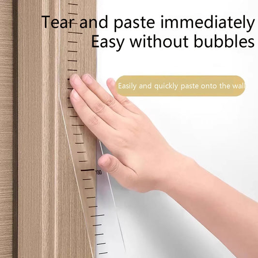 Vannfast Høydemåler Veggklistremerke